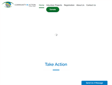 Tablet Screenshot of communityinaction.org