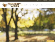 Tablet Screenshot of communityinaction.info